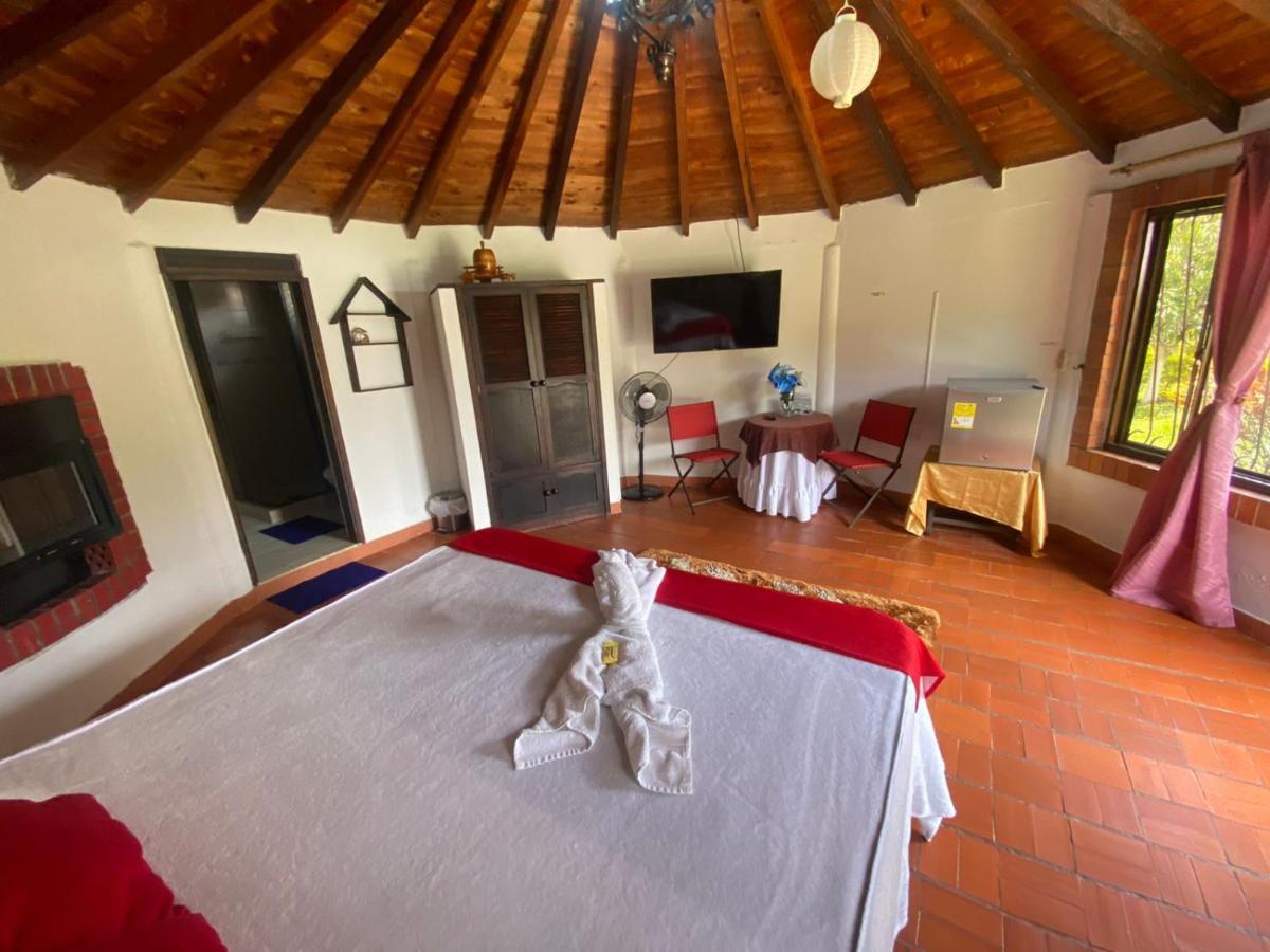 Hotel Campestre La Loma Curití Kültér fotó